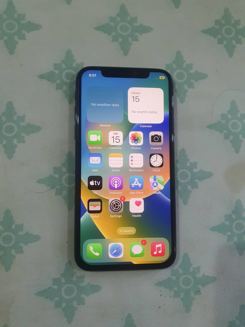 Iphone x PTA Approved with Box 5