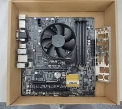 6th gen Core i7 6700 Processor with asus motherboard and ram