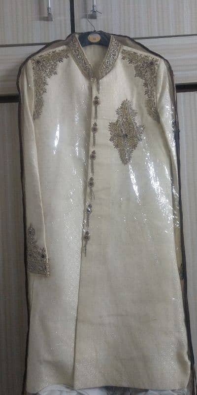 dulha sherwani with shoes and pagrhi 1