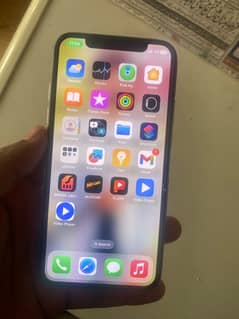 iphone x exchng psbl pta approved full box 64gb truetone on face id of