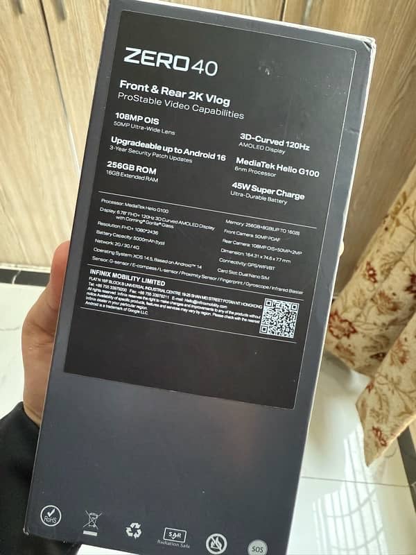 Infinix Zero 40 5