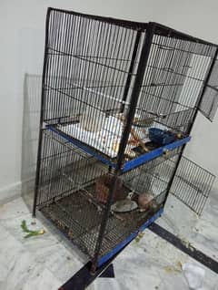 Parrot Cage 2 portions