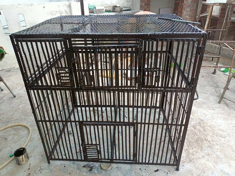 iron hen cage 2