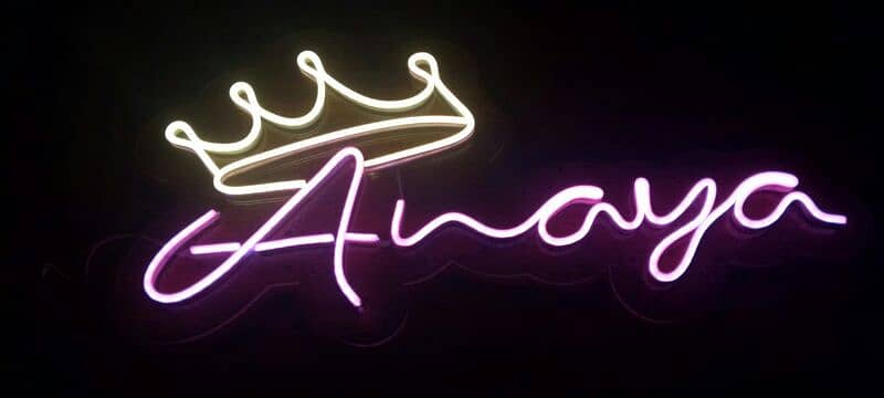 All types of neon board for decor your home 4