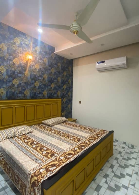 TOTALLY FURNISHED 2 BEDROOMS APARTMENT AVAILABLE FOR RENT (AT REASONABLE RENT) IN CITI HOUSING GUJRANWALA 7