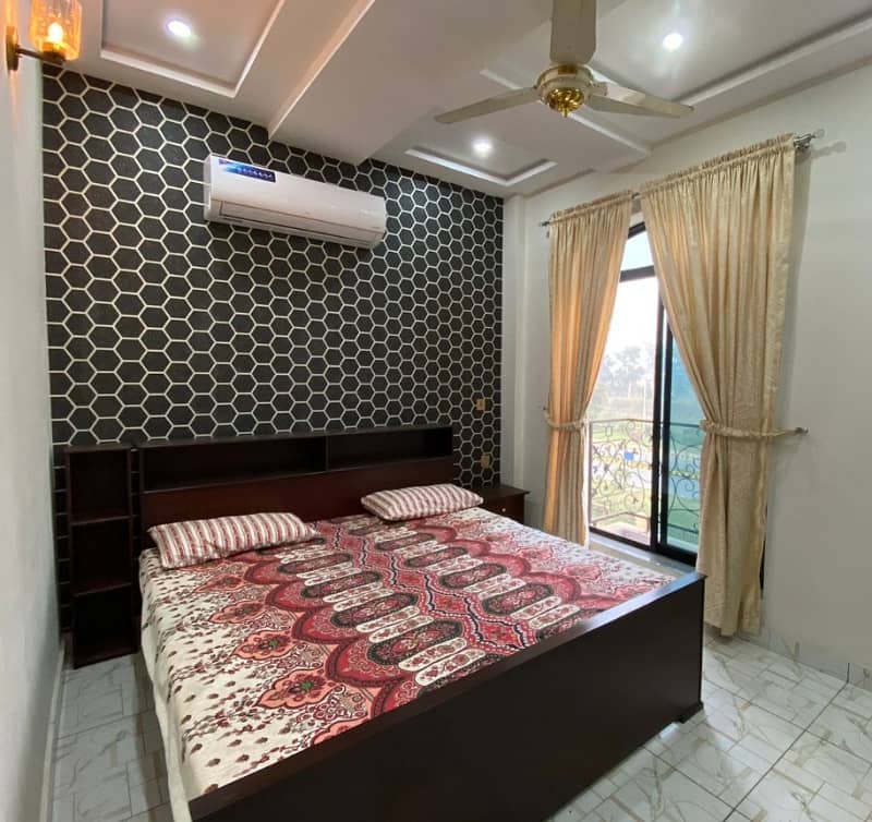 TOTALLY FURNISHED 2 BEDROOMS APARTMENT AVAILABLE FOR RENT (AT REASONABLE RENT) IN CITI HOUSING GUJRANWALA 10