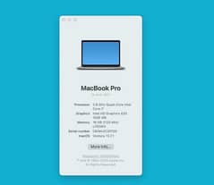 Apple MacBook Pro 2017 15” with Touch Bar Control