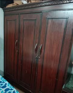 Three door cupboard