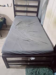 single Iron bed