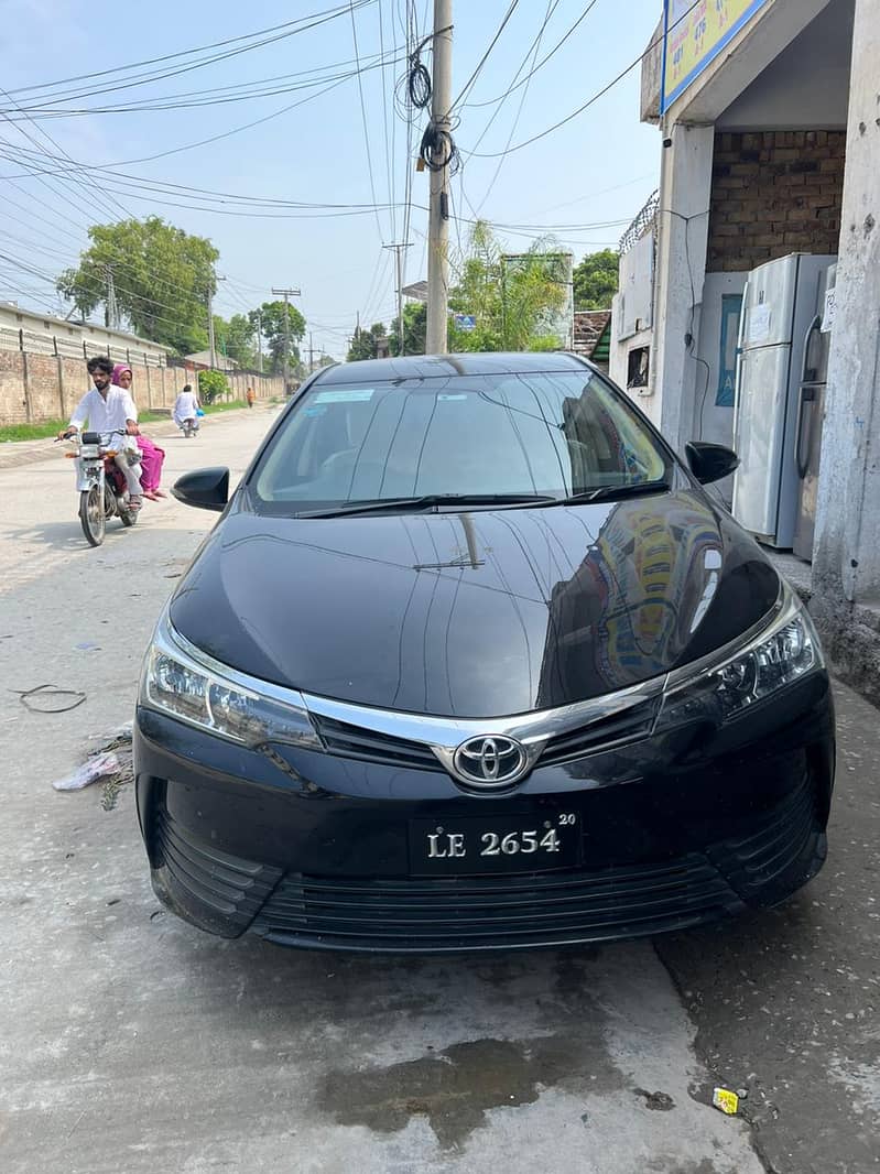 Toyota Corolla XLI 2019 model Total janwan. Contact number 03175720260 0