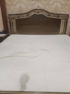 Double bed with mattress for sale