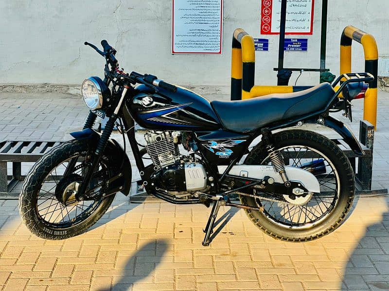 Suzuki GS 150 self start Rawalpindi number 0