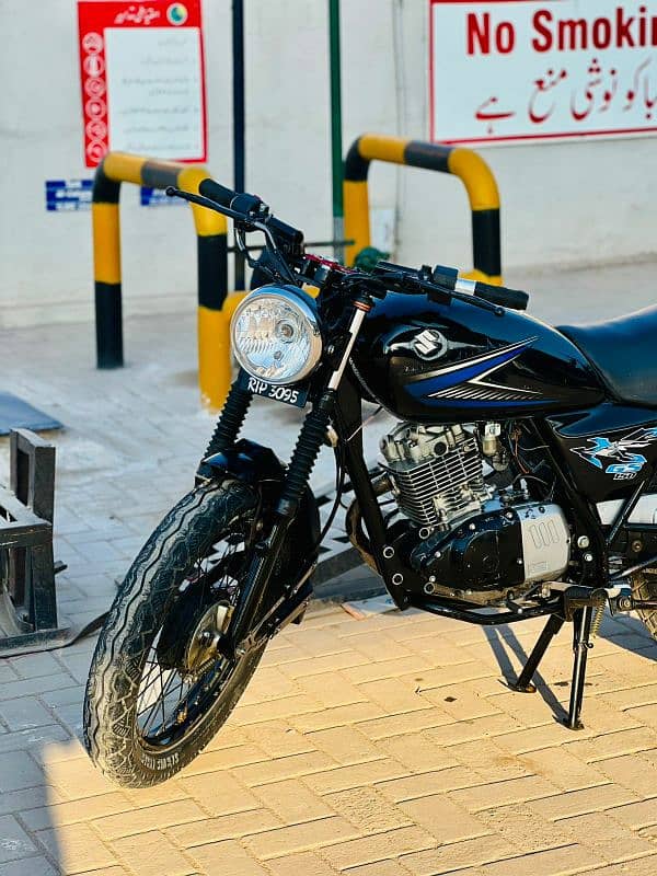 Suzuki GS 150 self start Rawalpindi number 3