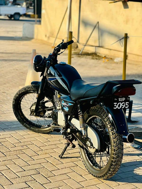 Suzuki GS 150 self start Rawalpindi number 4