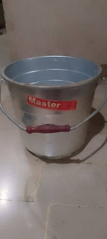 new silver bucket for hot water 3