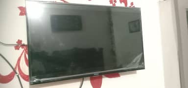 haier led tv just 1 week used