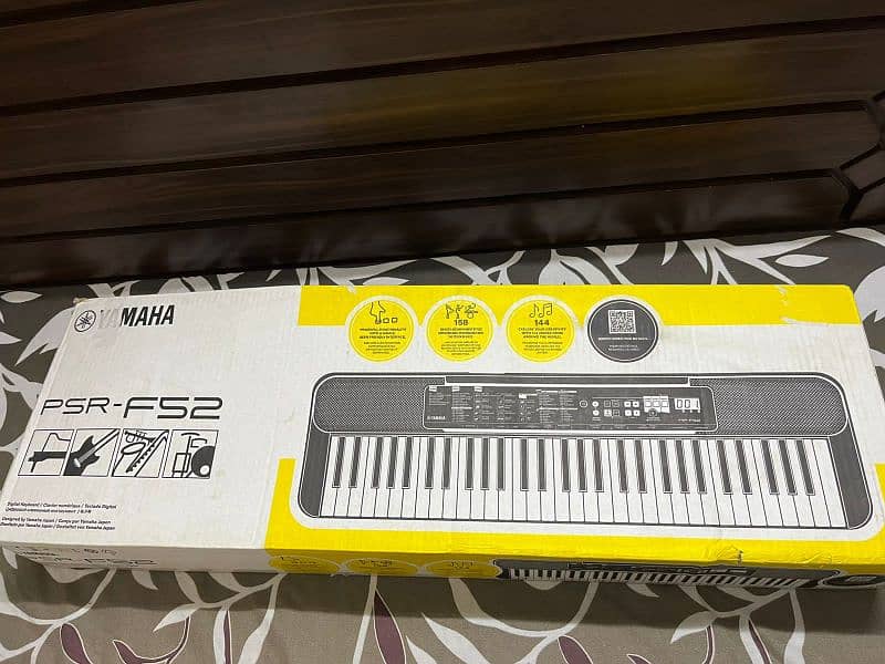 YAMAHA PSR-F52 ELECTRIC KEYBOARD BRAND NEW PIANO 1 YEAR WARRANTY 0