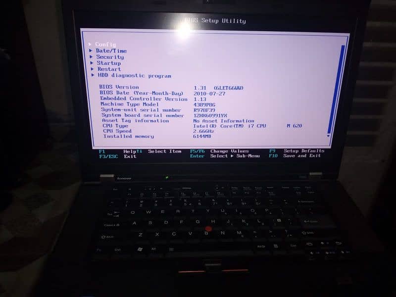 Lenovo thinkpad i7 ist generation 1