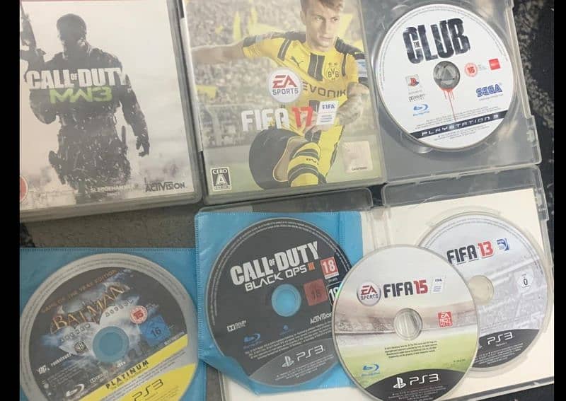 PS3 Games CDs condition 10/10 1