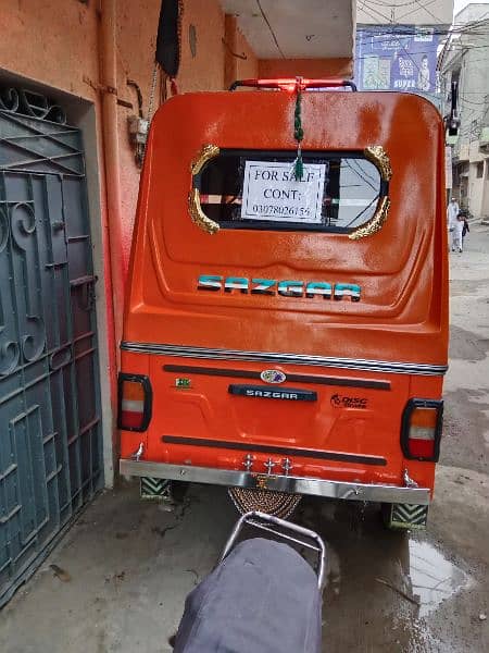 sazgar dawoo 6 setter rickshaw 2024 model 1