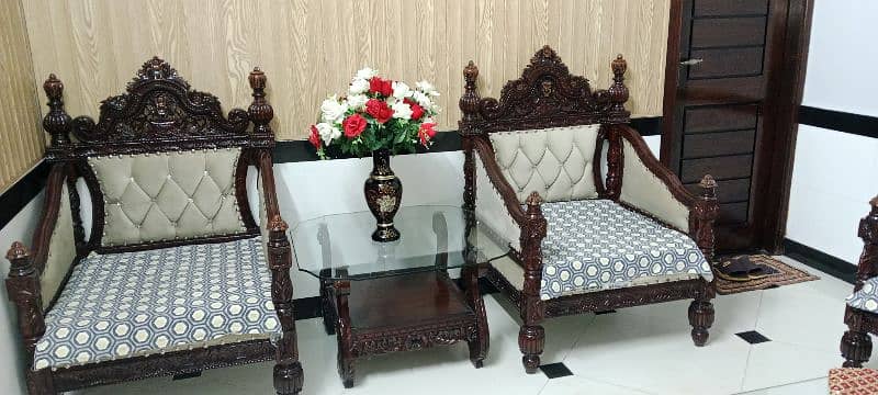 5 seaters sofa set and tables set 1