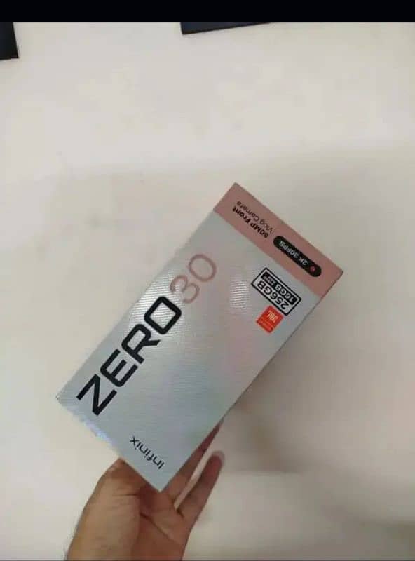 infinix zero 30 8gb 256gb good condition complete saman 3