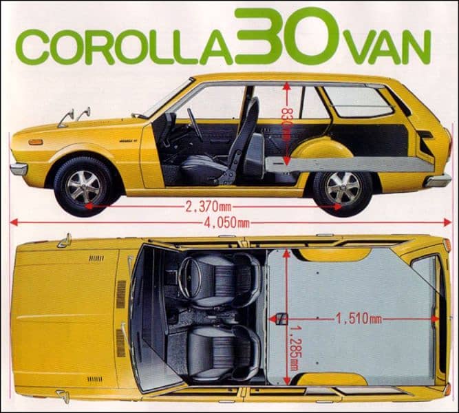 Toyota corolla  1976 stationwagon 5