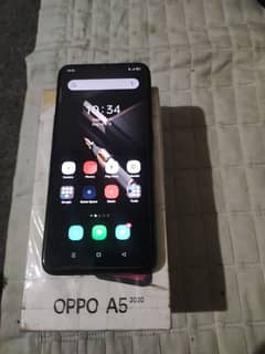 oppo a5 4gb ram 128gb memory with box without changing