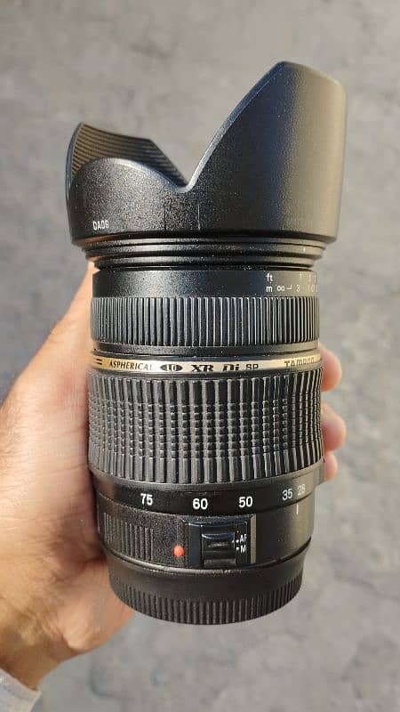 Tamron 28-75 mm 2.8 canon mount 4