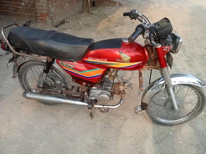 Honda CD 70 2012 model all documents clear engine pack 0