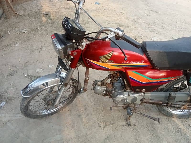 Honda CD 70 2012 model all documents clear engine pack 1