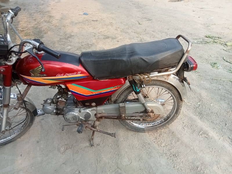 Honda CD 70 2012 model all documents clear engine pack 3