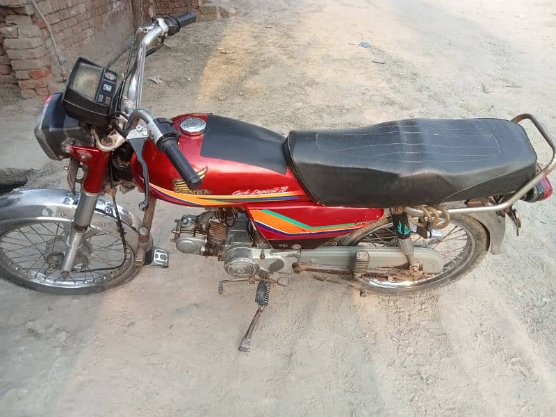 Honda CD 70 2012 model all documents clear engine pack 4