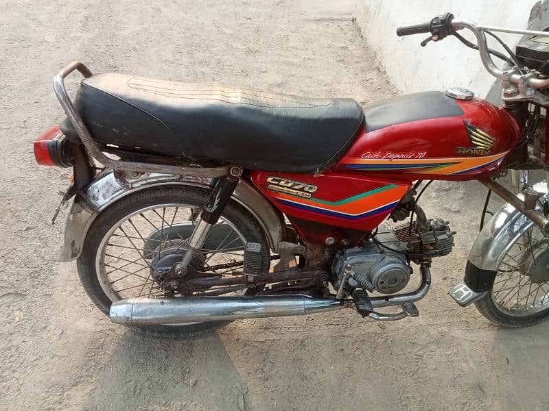 Honda CD 70 2012 model all documents clear engine pack 7