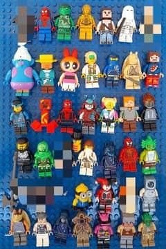 Lego Mini Figures and Characters diffrnt prices