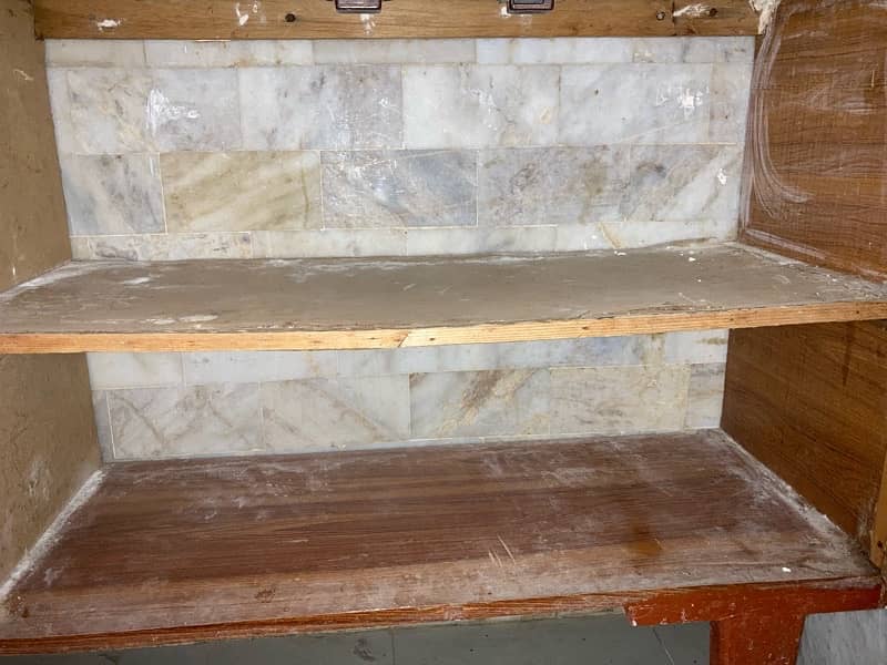 kitchen Cabinet with marble & Center table 2