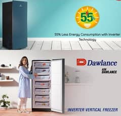 Dawlance Vertical freezer Glass Door Inverter /