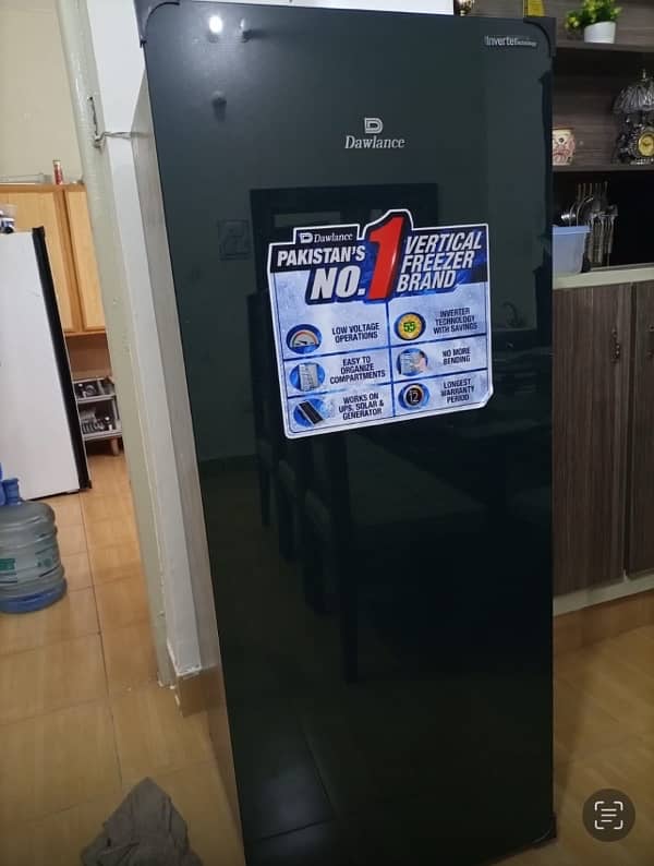 Dawlance Vertical freezer Glass Door Inverter / 1