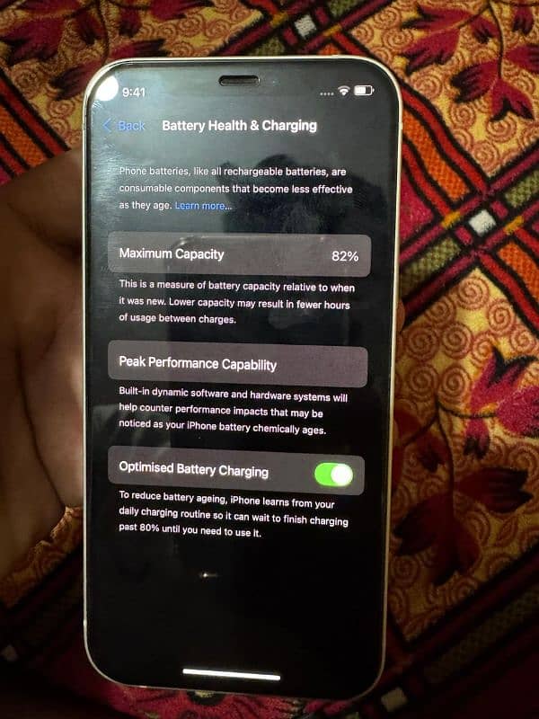 Iphone 12 64 gb JV Battery health 82% 6