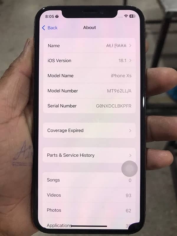 iPhone Xs non pta 64gb 6