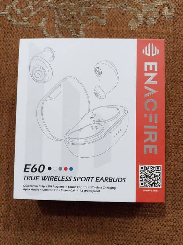 ENACFIRE E60 True Wireless Sport Earbuds 0