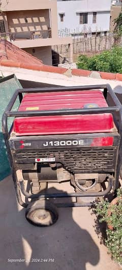 Electric generator as new slightly used