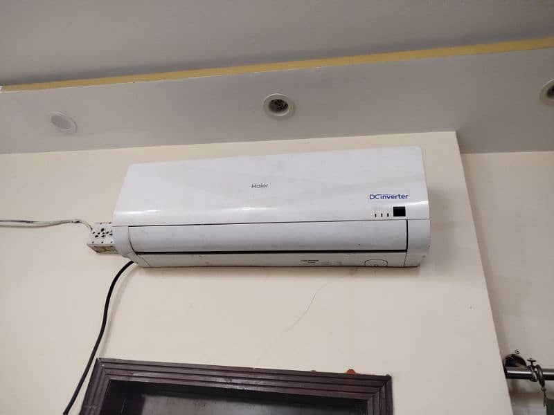 Haier Heat & Cool AC 1 Ton DC invertor best condition 0