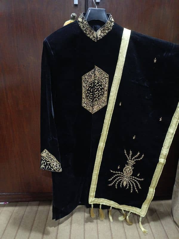 Black Sherwani 0