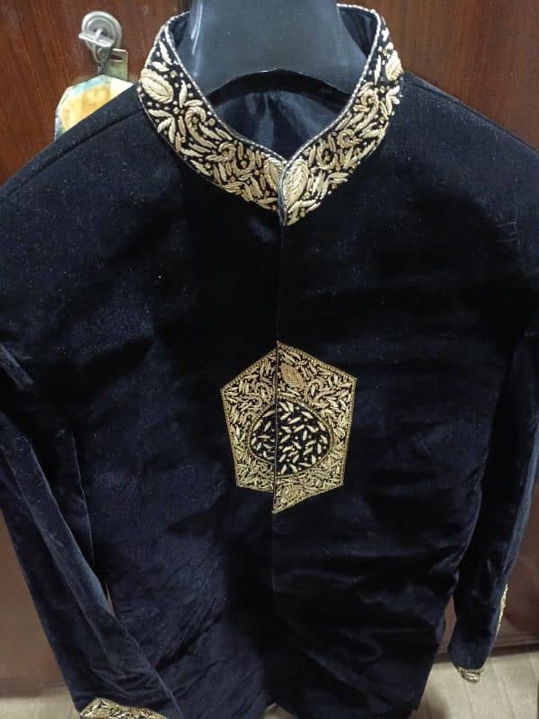 Black Sherwani 3