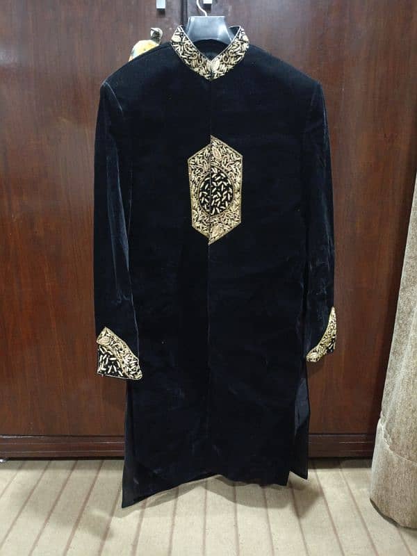 Black Sherwani 5