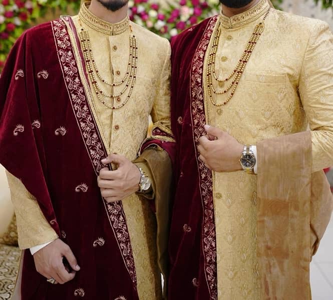 groom wedding sherwani 1