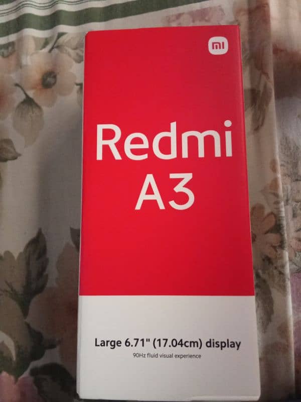 Redmi A3 4/64 10/10 condition argent sale i need a money 6