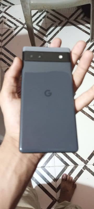 Google pixel 6a panel black 1