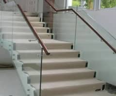 glass Railing/wrought iron/Stair/realings grills